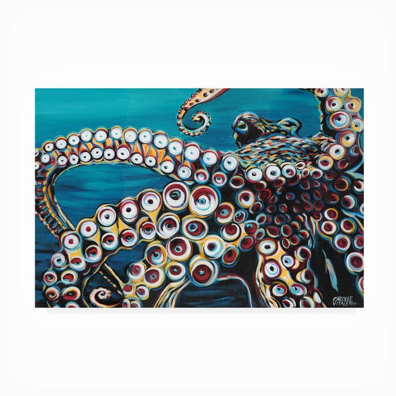 Trademark Fine Art Modern & Contemporary Wild Octopus I | Wayfair