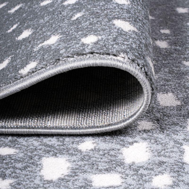 8'x 10' Antelope Modern Animal Area Rug, Gray/Cream - JONATHAN Y