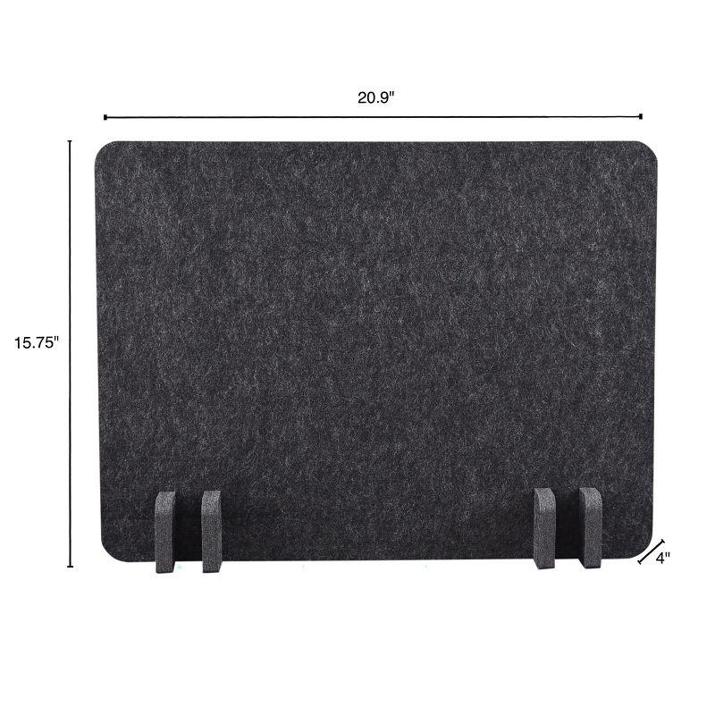 Stand Up Desk Store Fabric 1 Panel Desk Partition