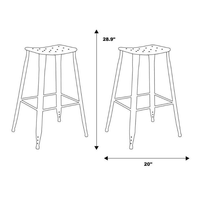 Madden 29" Bar Stool (Set of 2)