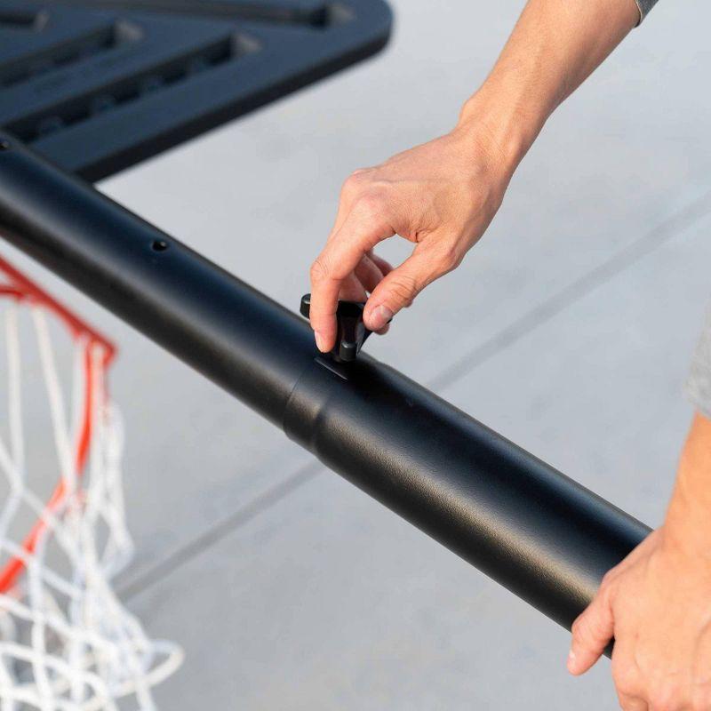 Lifetime Height Adjustable Portable Basketball Hoop (44" Impact Backboard)