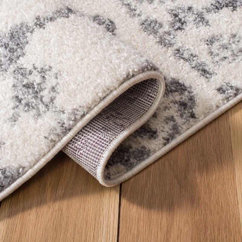 Tulum TUL657 Power Loomed Area Rug - Ivory/Grey - 8'9"x11'9" - Safavieh.