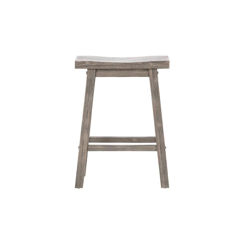 24" Sonoma Saddle Counter Height Barstool - Boraam