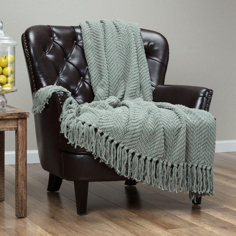 Chanasya Textured Knitted Throw