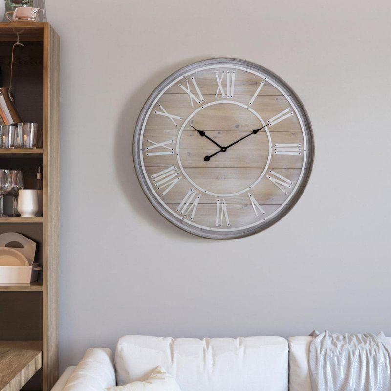 Yosemite Home Decor Rustic Age Wall Clock