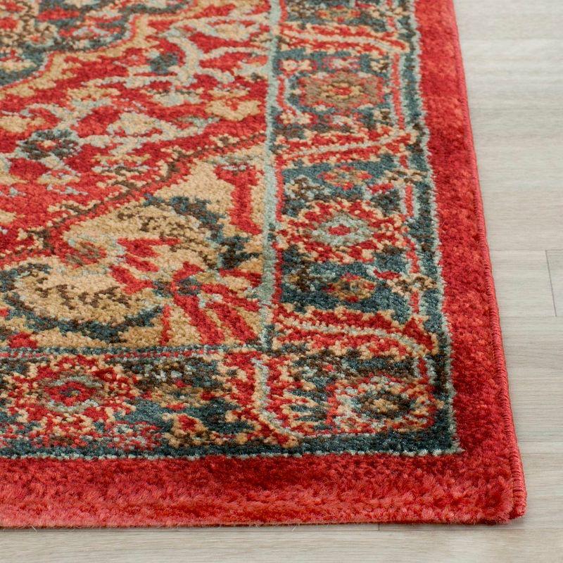 Mahal MAH621 Power Loomed Indoor Runner Rug - Navy/Red - 2'2"x8' - Safavieh.