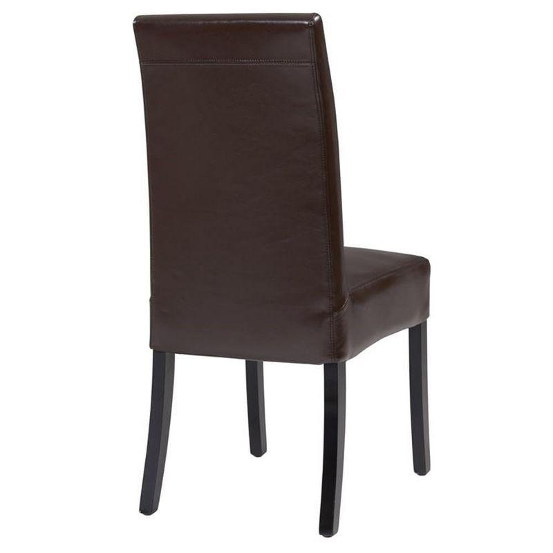 New Pacific Direct Valencia Bicast Leather Chair,Set of 2
