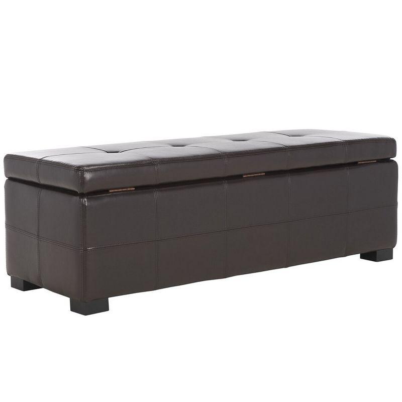 Maiden Tufted Storage Bench Large  - Safavieh