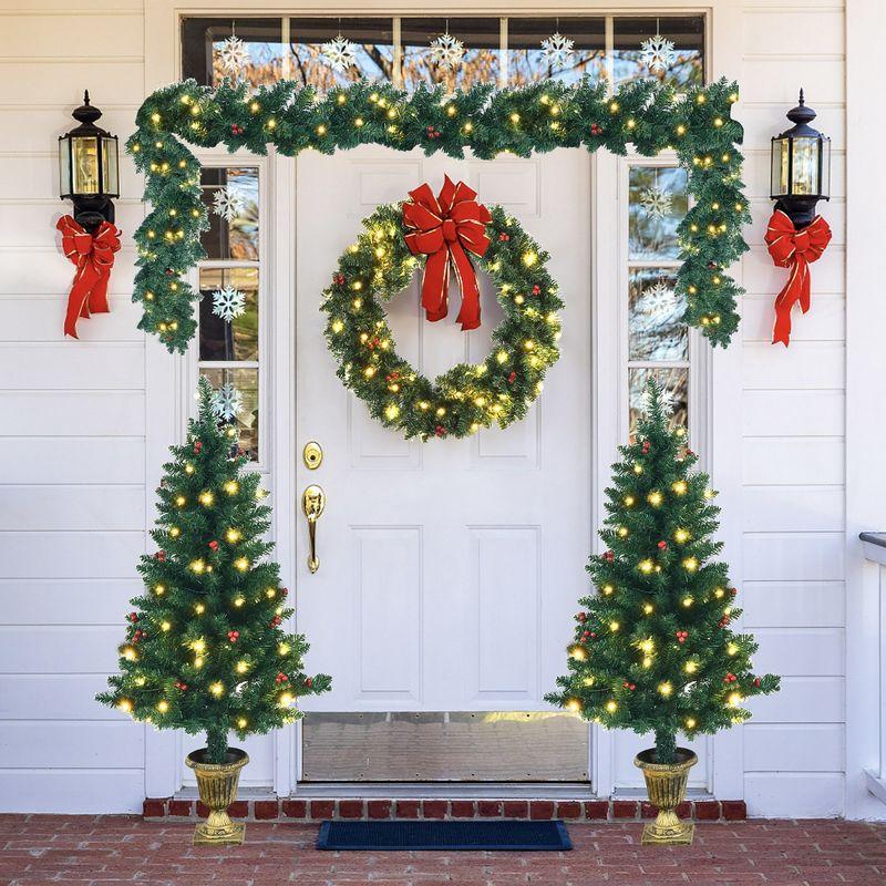 The Holiday Aisle® 4' Lighted Christmas Tree