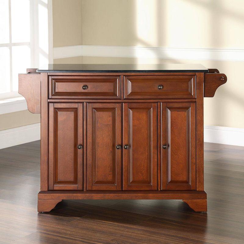 Lafayette Granite Top Full Size Kitchen Island/Cart - Crosley