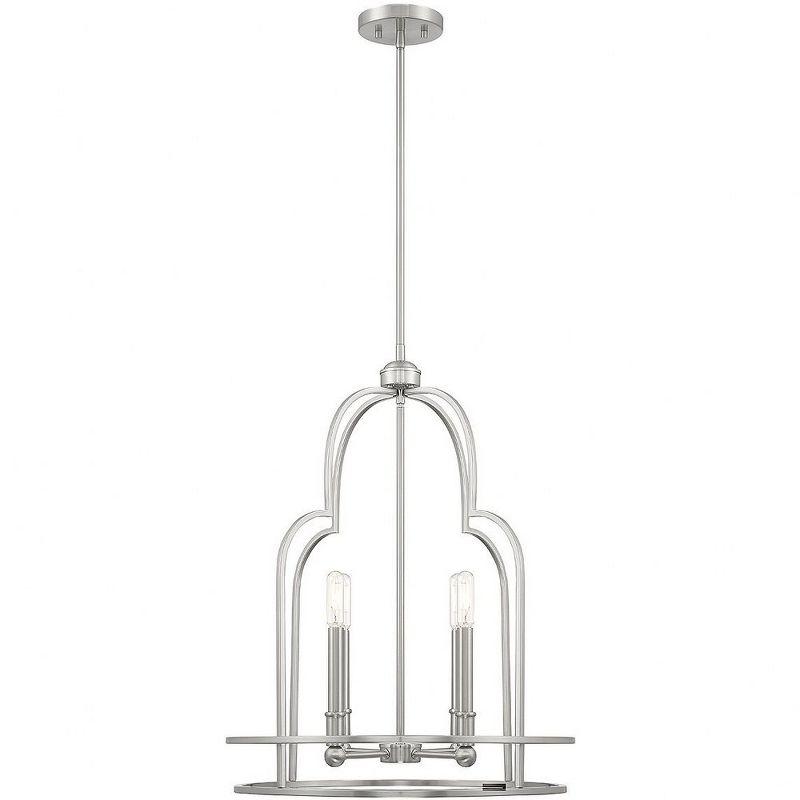 Savoy House Diplomat 4 - Light Pendant in  Satin Nickel