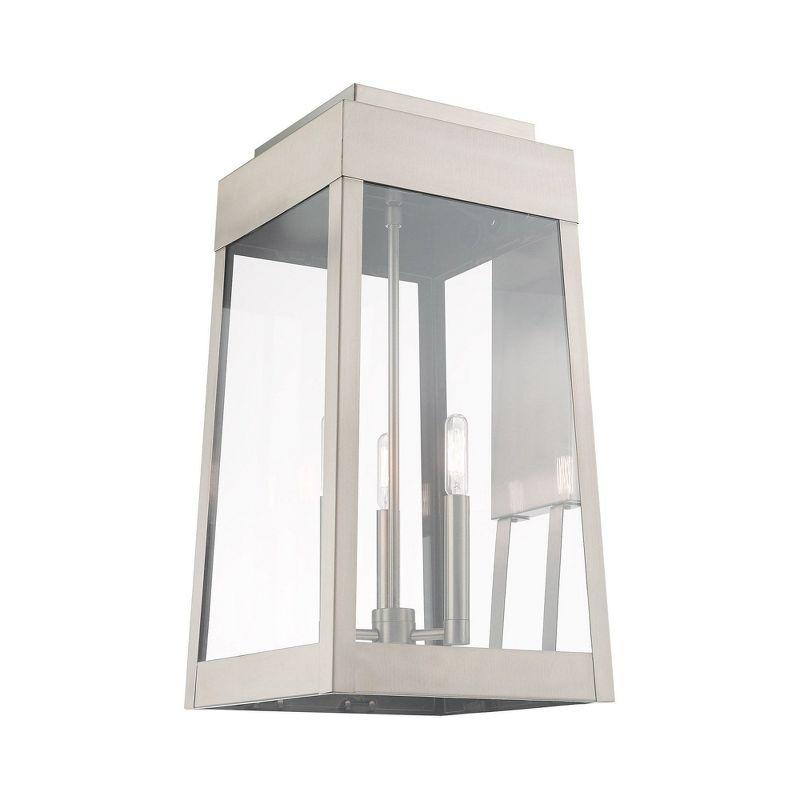 Livex Lighting Oslo 3 - Light Wall Light in  Brushed Nickel