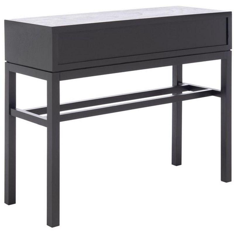 Ajana 2 Drawer Console Table - CNS5709B - Black - Safavieh