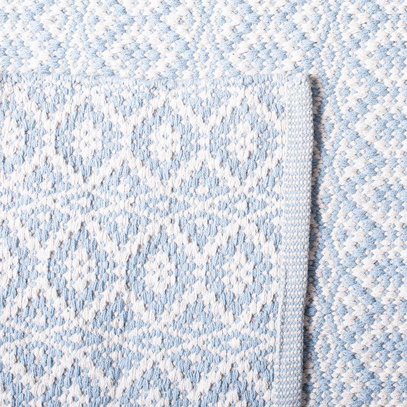 Montauk MTK716 Hand Woven Indoor Area Rug - Ivory/Light Blue - 8'x10' - Safavieh