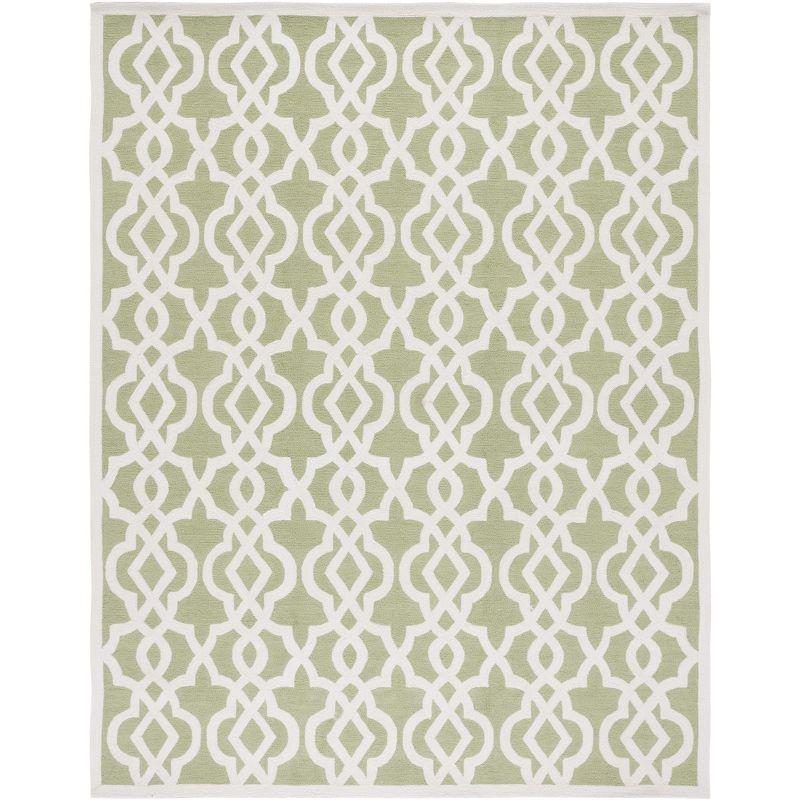 Four Seasons FRS466 Hand Tufted Area Rug - Seafoam/Ivory - 8'x10' - Safavieh.