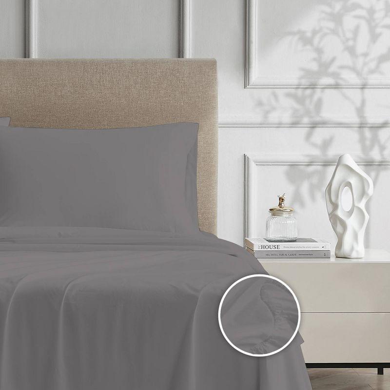 100% Cotton Lightweight Percale Weave Sheet Set