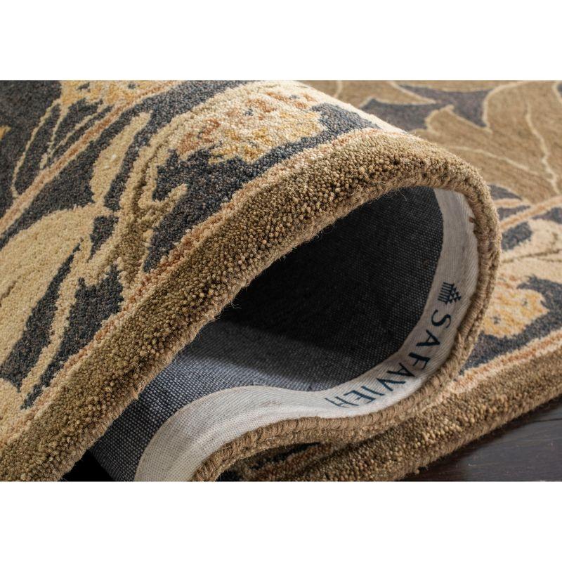 Anatolia AN541 Hand Tufted Indoor Area Rug - Navy/Sage - 8'x10' - Safavieh