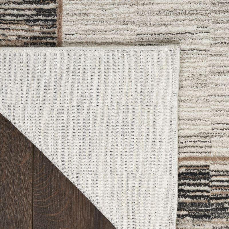 Nourison Desire Contemporary Bordered Abstract Indoor Area Rug