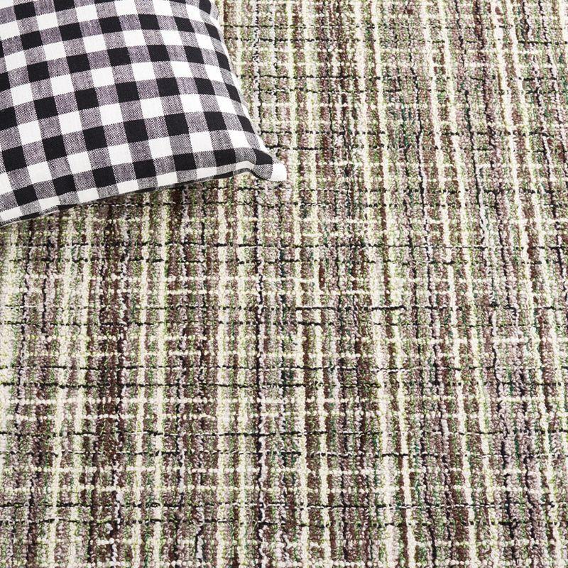 Abstract ABT488 Hand Tufted Area Rug - Brown/Green - 6'x9' - Safavieh.
