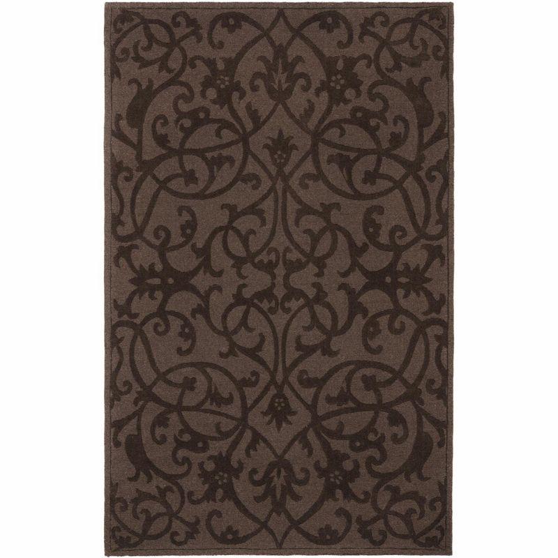 Impressions IM341 Hand Loomed Area Rug - Brown - 6'x9' - Safavieh.