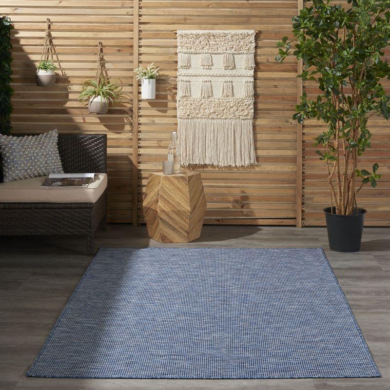 Nourison Positano Solid Indoor Outdoor Rug