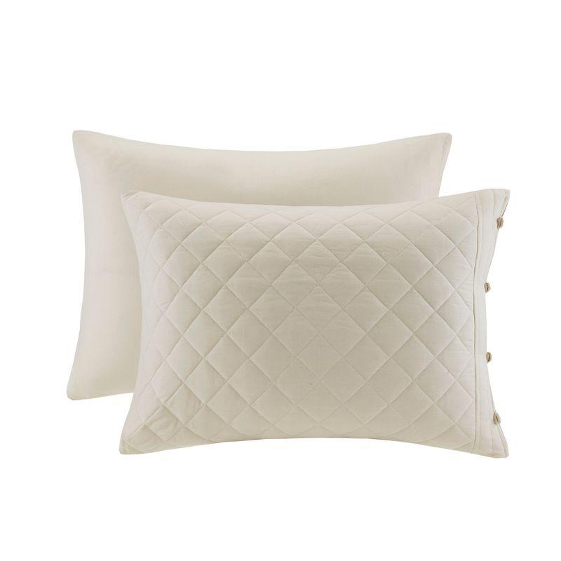 Madison Park Breanna Cotton Modern & Contemporary 4 Piece Quilt Set & Reviews | Wayfair