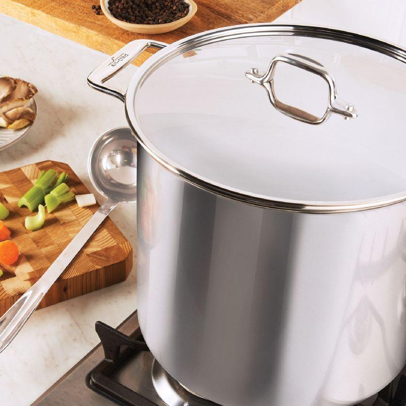 All-Clad © Stainless Steel 16-Qt. Stockpot with Lid