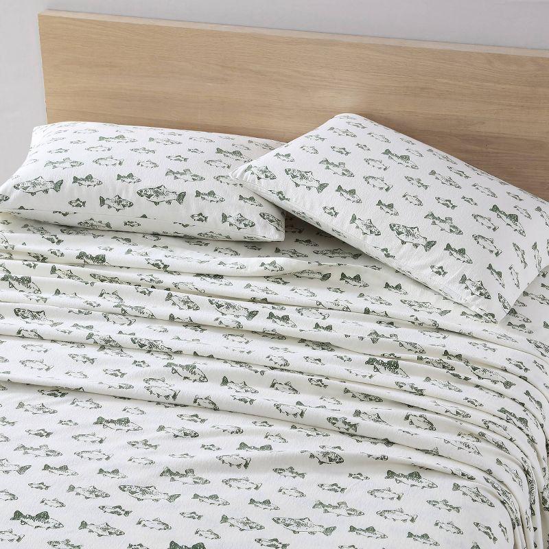 Patterned Flannel Sheet Set - Eddie Bauer