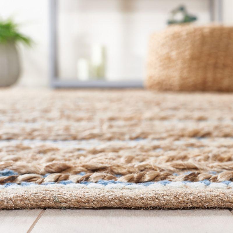 Cape Cod CAP851 Woven Indoor Area Rug - Blue - 6'x6' - Safavieh