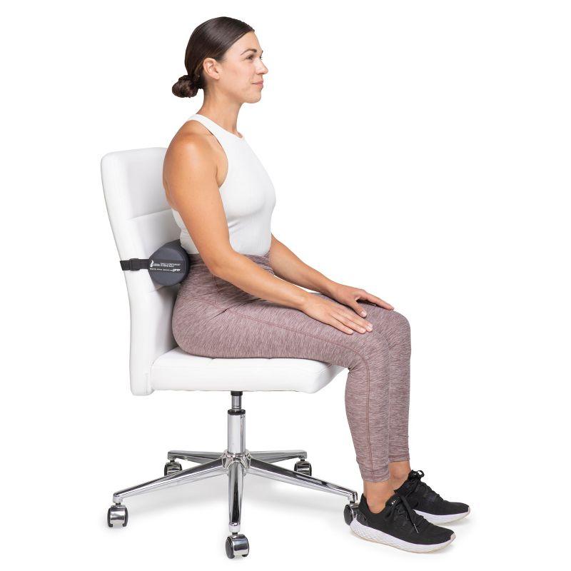 The Original McKenzie Early Compliance Lumbar Roll by OPTP - Lumbar Support For Office Chair, Desk Chair Back Support and Lumbar Support for Car Seats