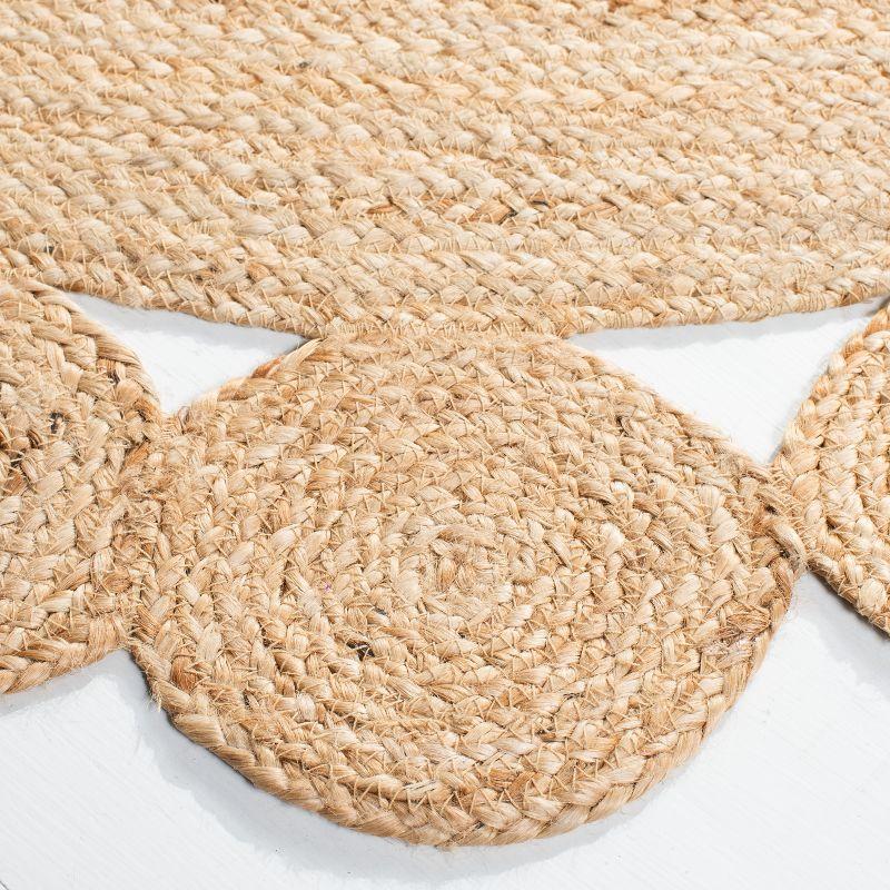 Natural Jute Handwoven Round Area Rug