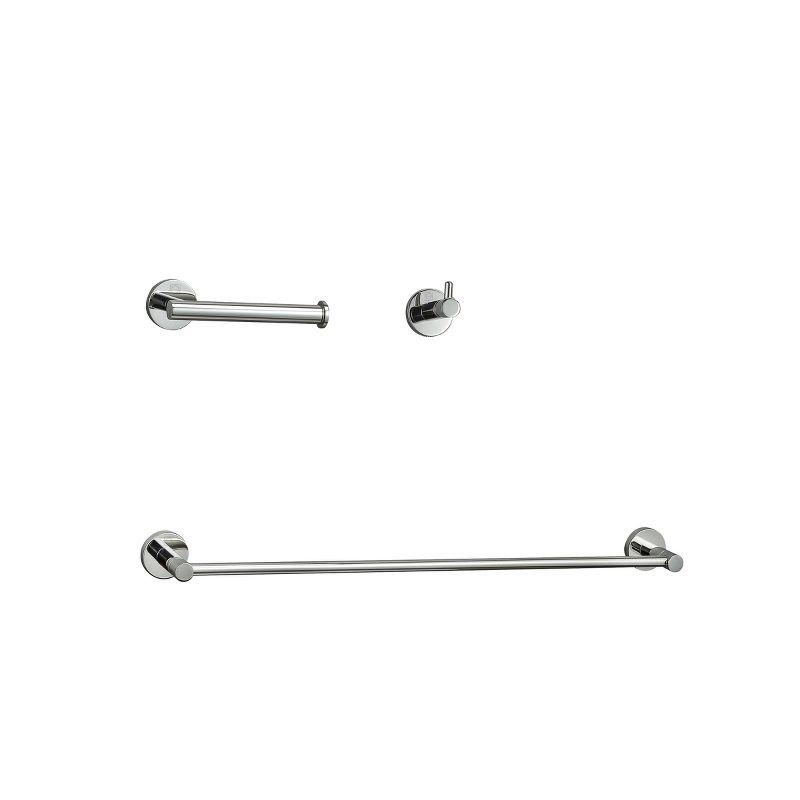 Freya 3 - Piece Bathroom Hardware Set
