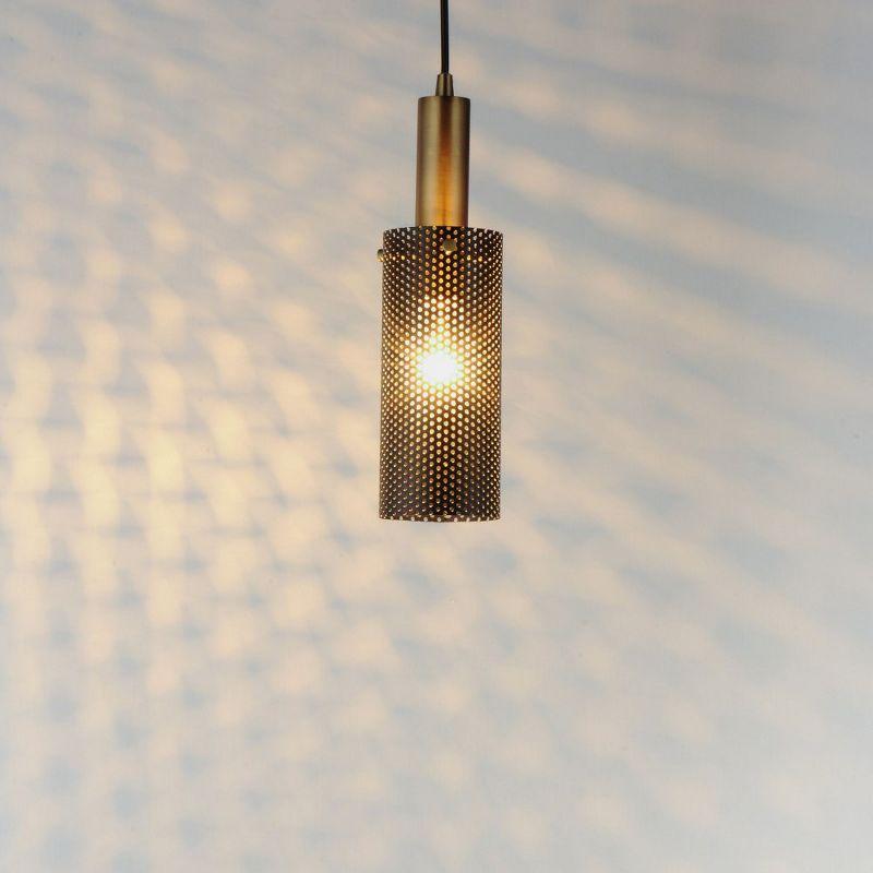 Bacco Single Light Metal Steel Dimmable Pendant