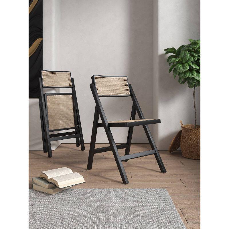 Solid Wood Folding Side Chair