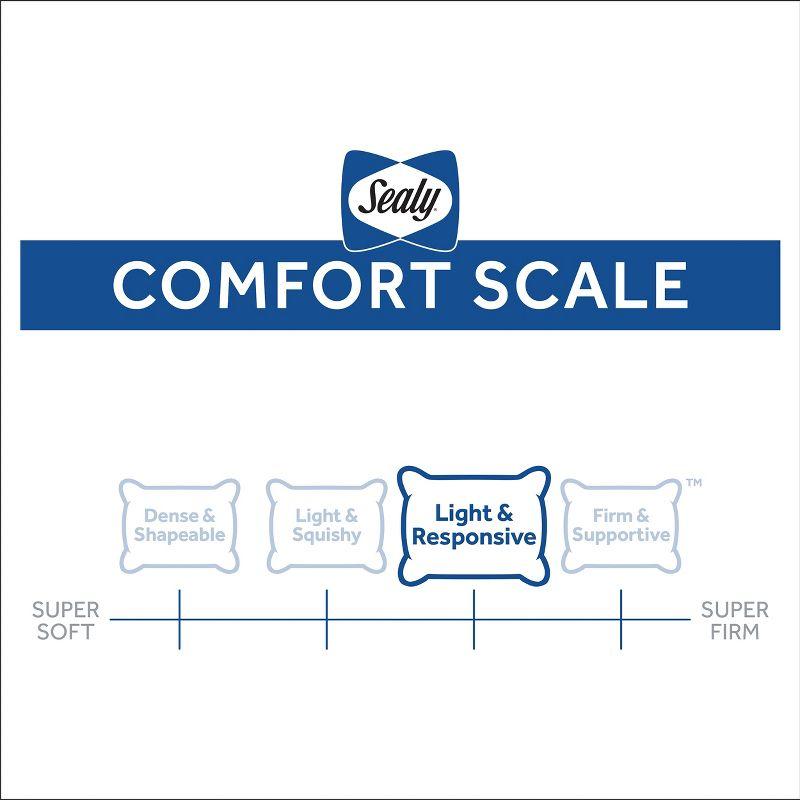 Sealy 2pk Hypoallergenic Slumber Soft Bed Pillows