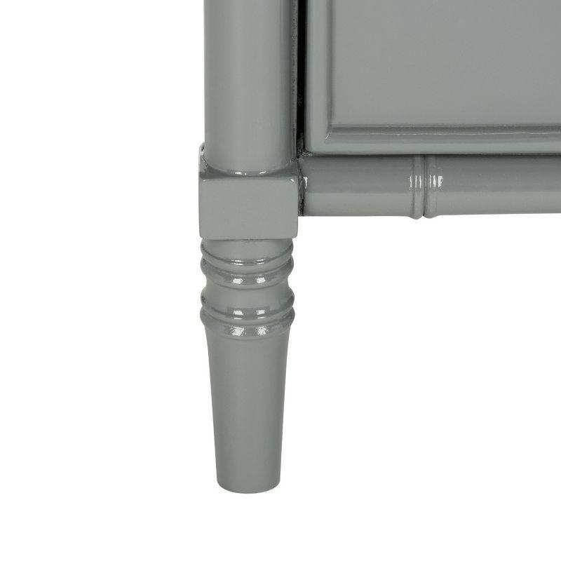 Mina 3 Drawer Nightstand - NST3500 - Grey/Gold - Safavieh