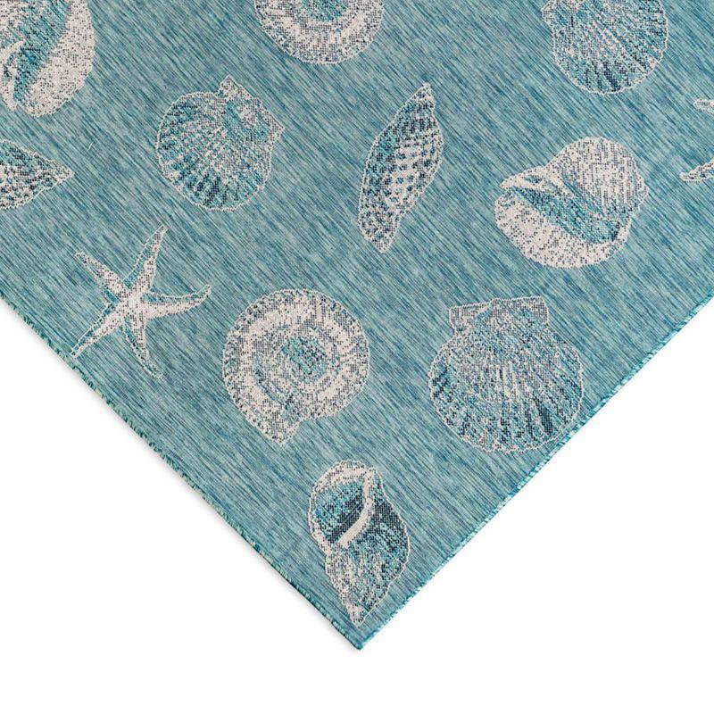 Liora Manne Carmel  Indoor/Outdoor Rug  Aqua..