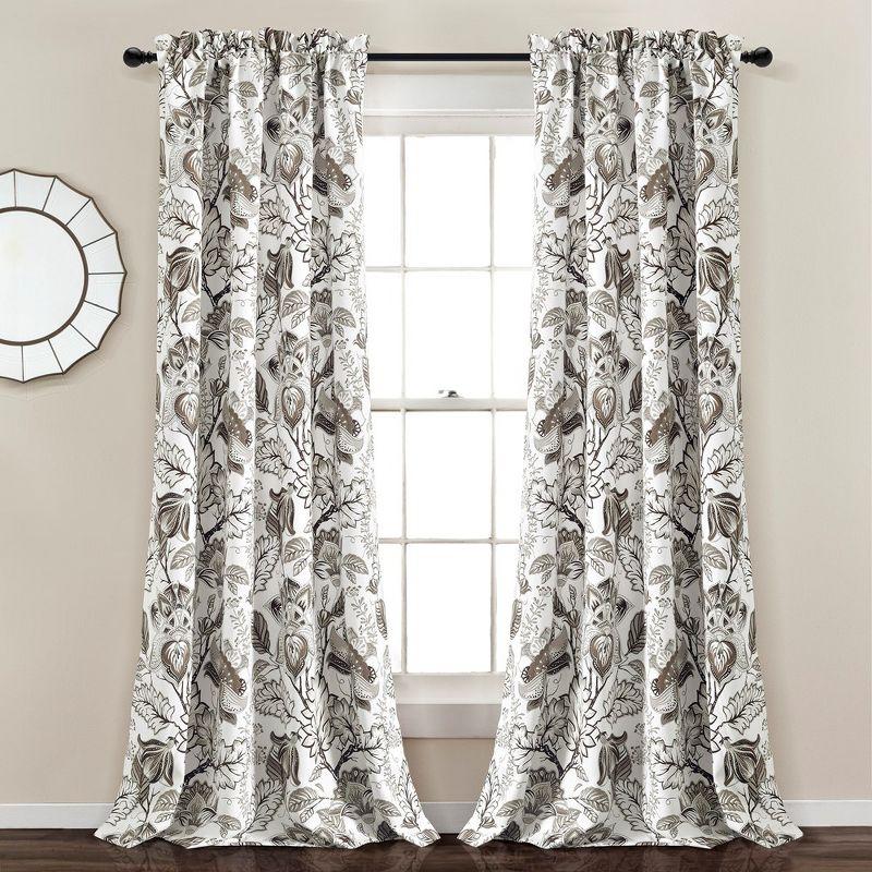 Polyester Curtain Pair (Set of 2)