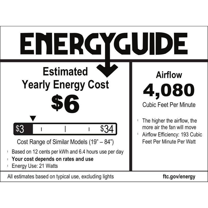 58" Rhinebeck Ceiling Fan with Remote (Includes LED Light Bulb) - Hunter Fan