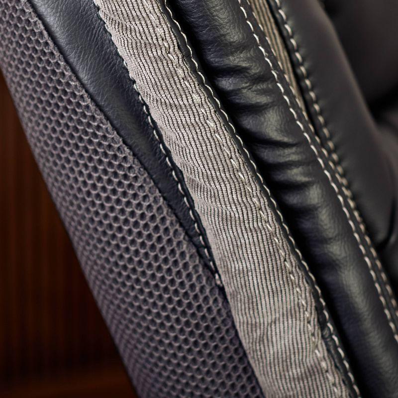 Serta Serta Baxter Big and Tall Smart Layers Executive Office Chair with Layered Body Pillows