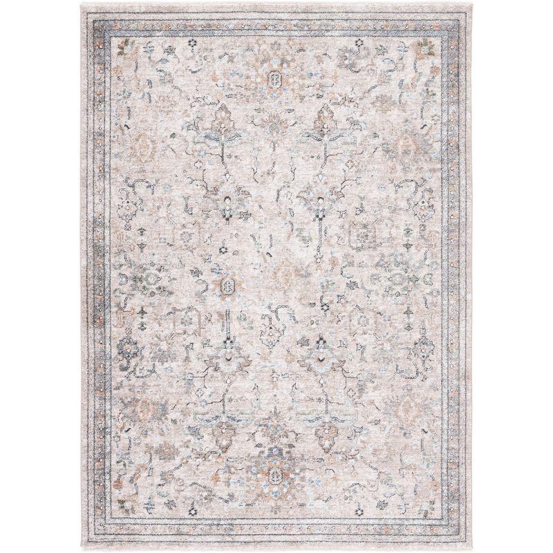 Jasmine JSM333 Power Loomed Area Rug - Grey/Blue - 5'3"x7'7" - Safavieh.