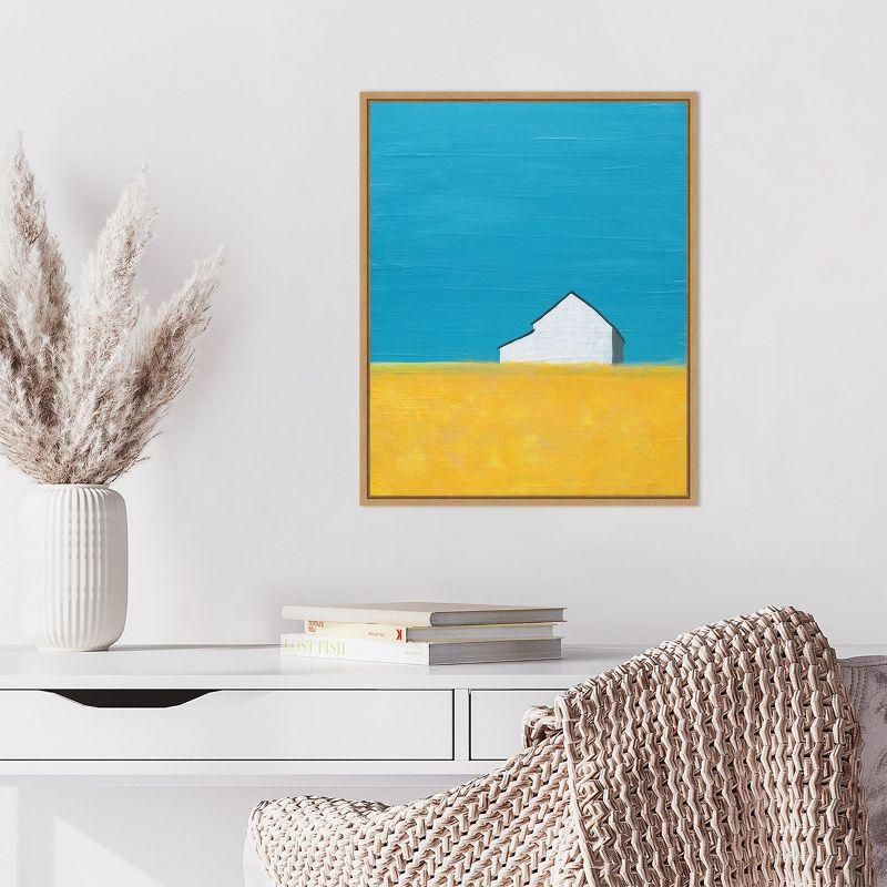 Amanti Art Its a Barn by Jan Weiss Canvas Wall Art Print Framed 16 x 20-in.