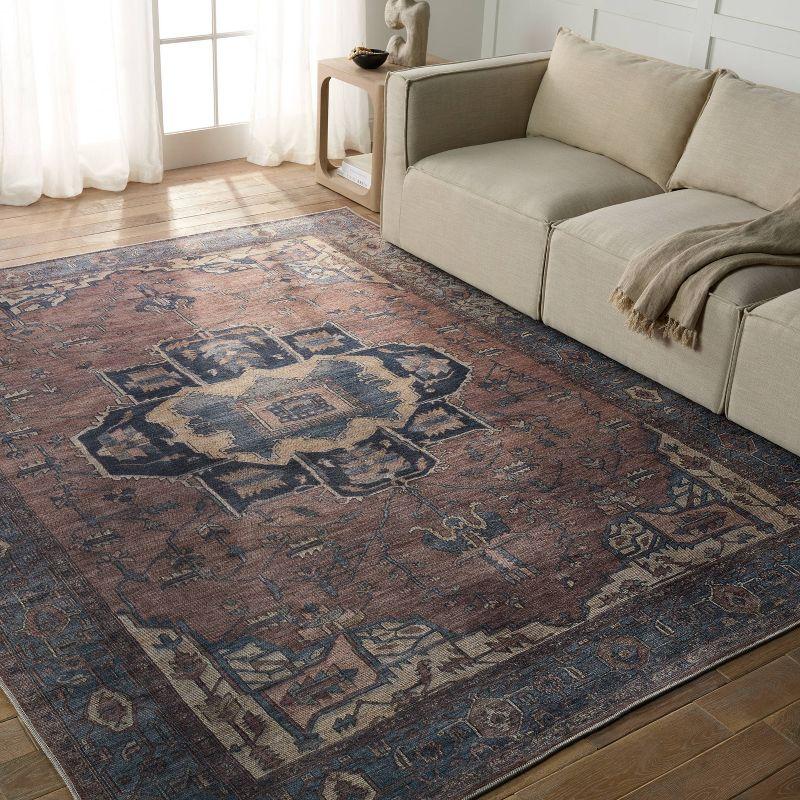 Vibe by Barrymore Medallion Area Rug Blue/Dark Brown - Jaipur Living