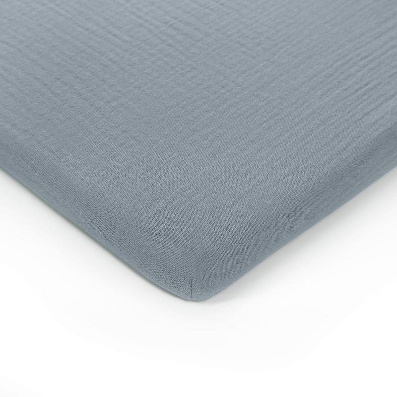 Comfy Cubs Fiited Sheets Cotton Blend Fitted Bassinet Sheet