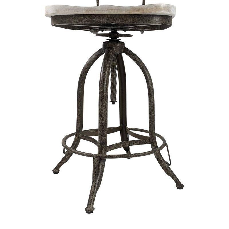 Carolina Living Mason Adjustable Counter Height Barstool