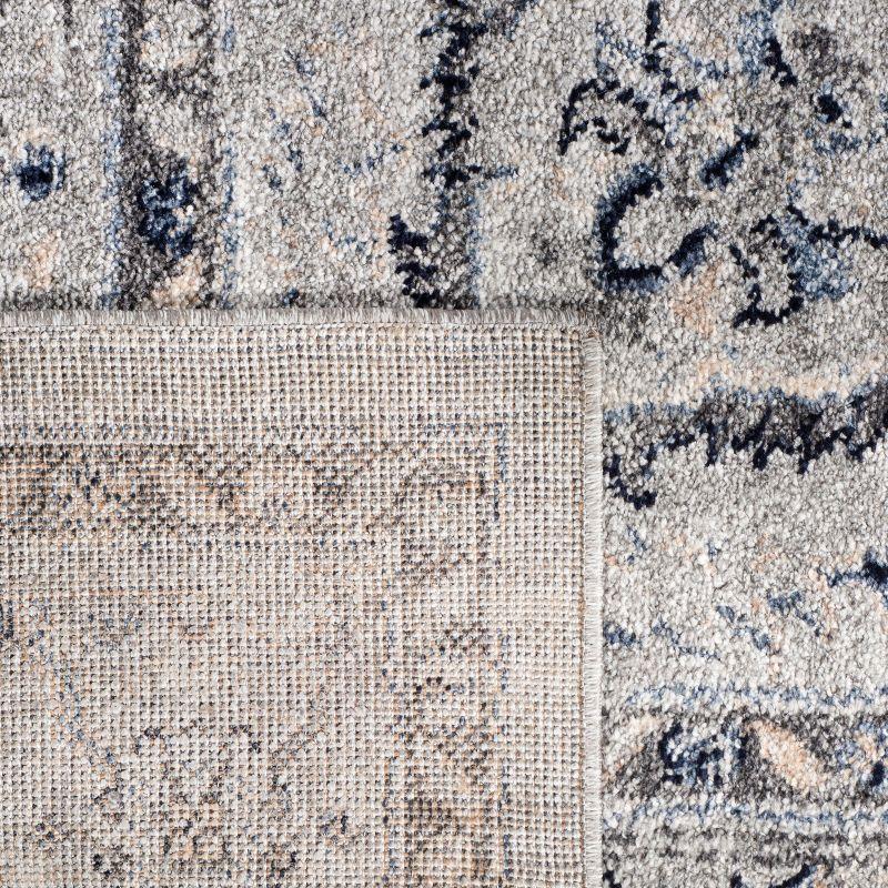 Charleston CHL411 Loomed Indoor Area Rug - Grey/Dark Grey - 5'3"x7'6" - Safavieh