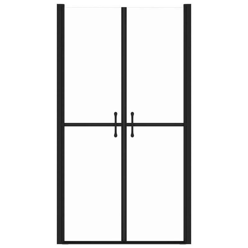 35.8'' - W x 74.8'' H Double Sliding Door Framed Shower Door with