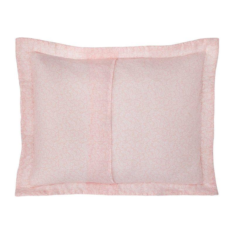 Laura Ashley Laura Ashley Honeysuckle Cotton Reversible Pink Quilt Set