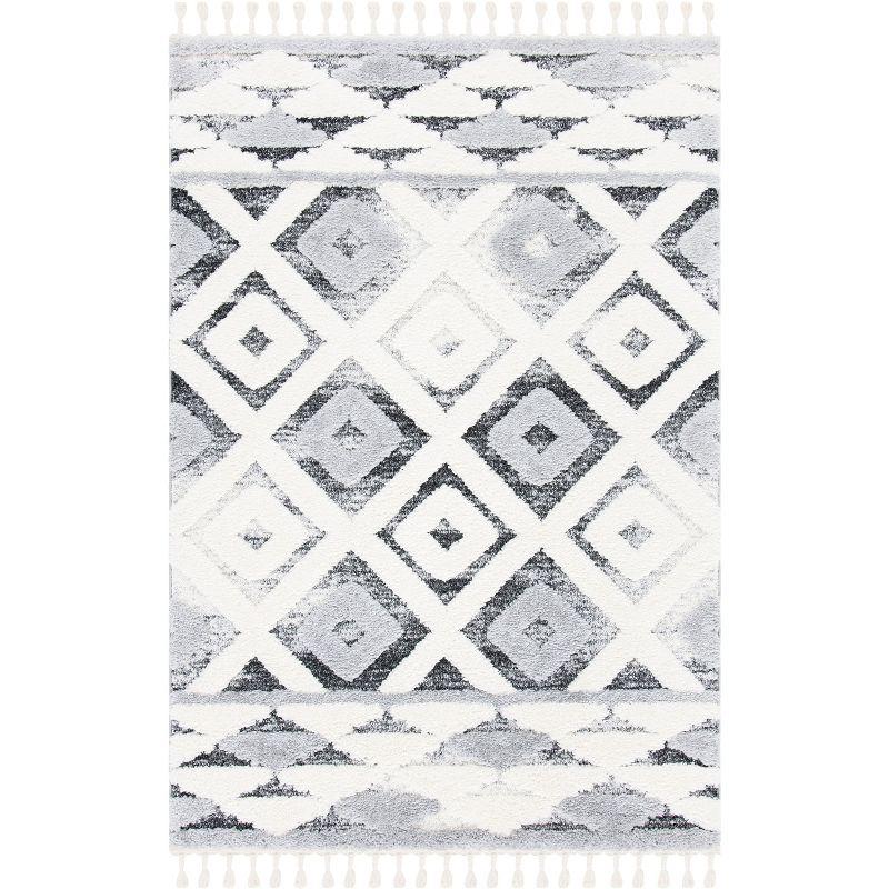 Moroccan Tassel Shag MTS661 Power Loomed Area Rug  - Safavieh