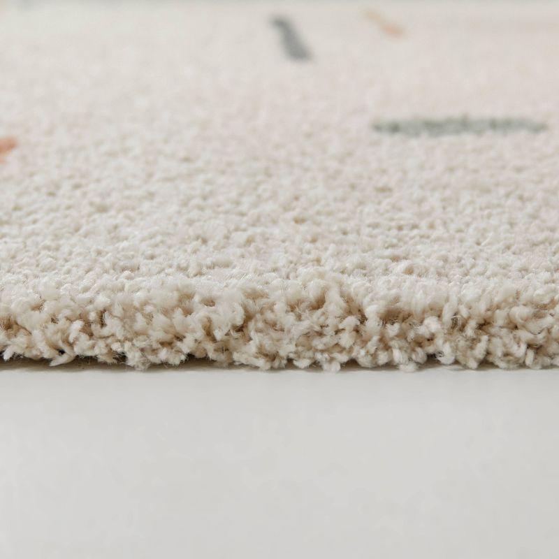 4'4"x6' Rupa Boho Moroccan Kids' Area Rug Cream - Balta Rugs